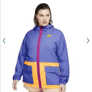 NWT Nike Colorblock Windbreaker Jacket